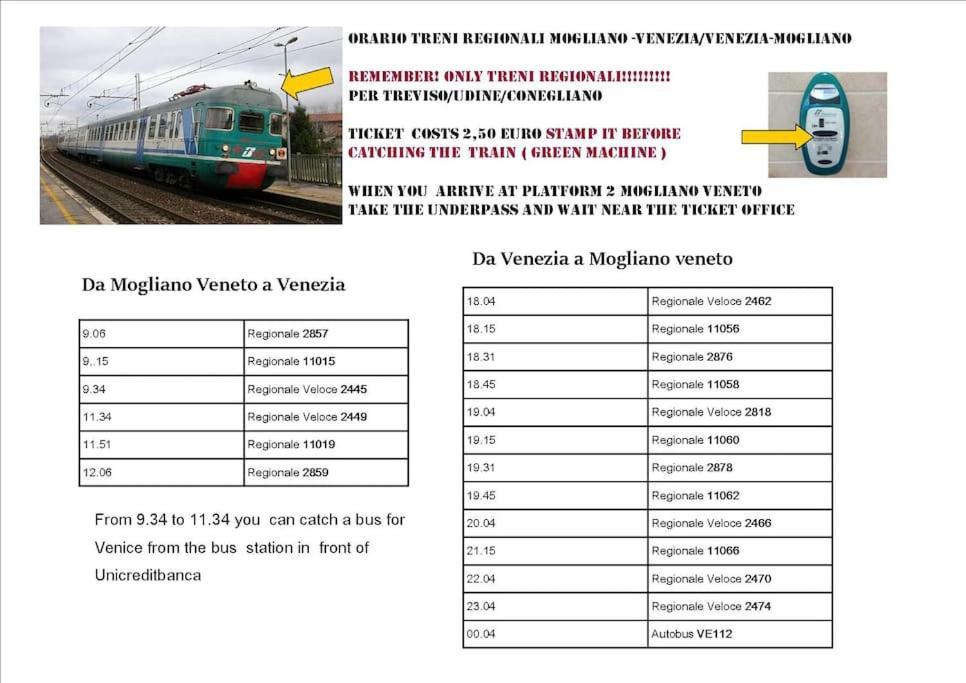 1 Stanza Aeroporto Venezia - Ricarica Elettrica Homestay Mogliano Veneto